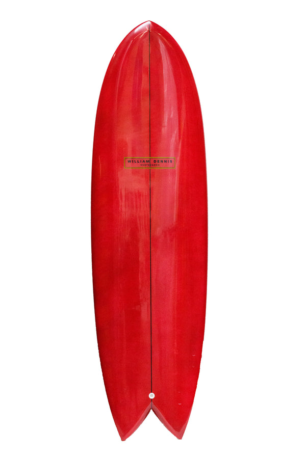 ☆ 【希少・美品】WILLIAM DENNIS SURFBOARD ロングボード William Dennis Custom 